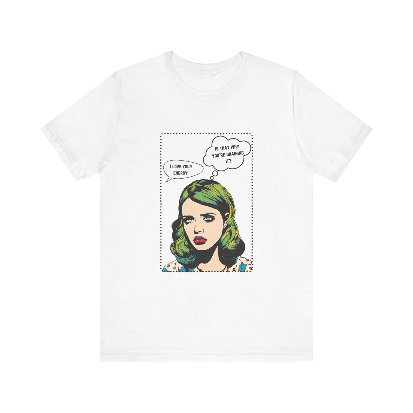 Sad Pop Art Tee - Unisex Jersey Shirt